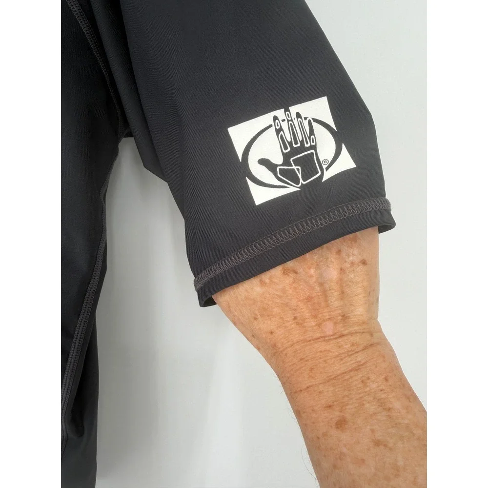 Body Glove‎ Kids XXL Black Rash Guard Short Sleeve UVP 50+ Sun Protection